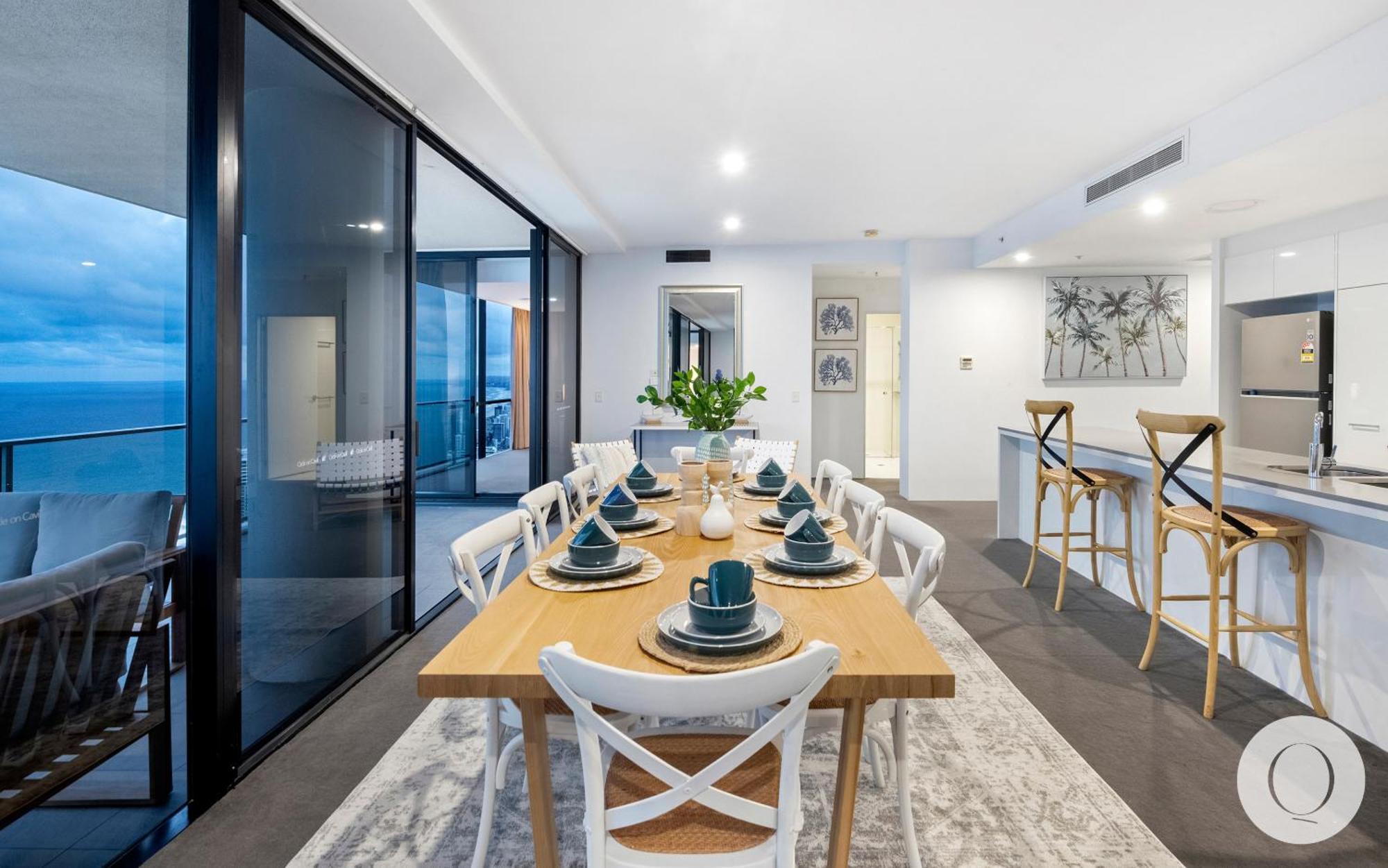 5 Bedroom Executive Sub Penthouse In The Heart Of Surfers With Full Ocean Views - Sleeps 12 - Circle On Cavill Amazing!! Gold Coast Ngoại thất bức ảnh